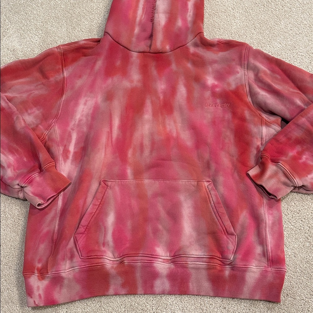 Madhappy Tie Dye Original Cotton Fleece Stitch Hoodie